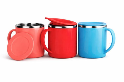 Colorful Insulated Coffee Mugs Set